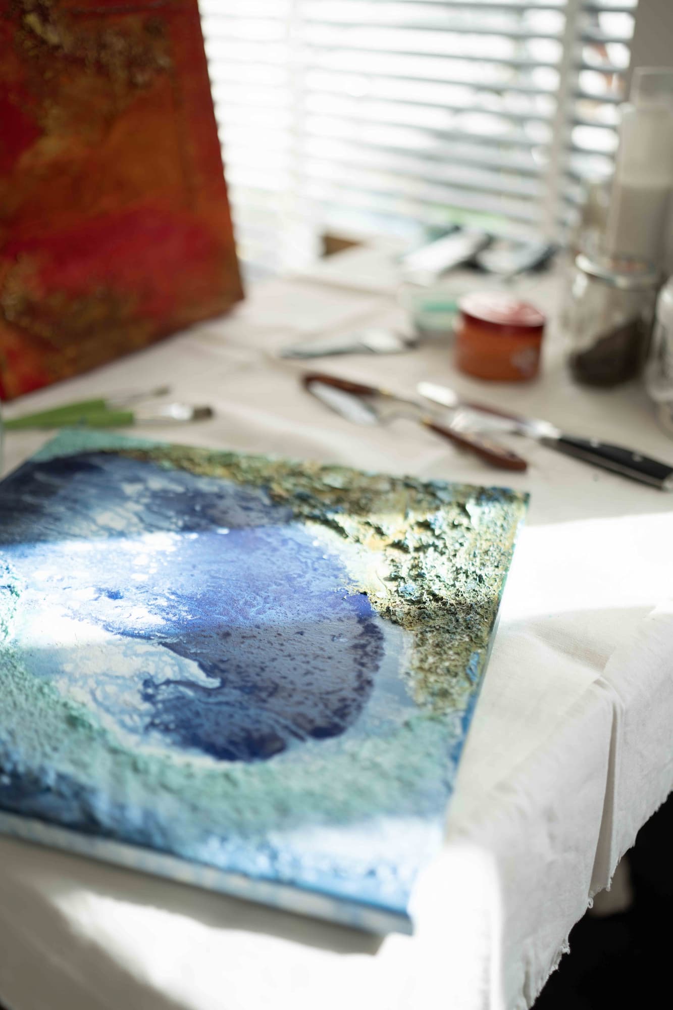 Impression eines Werks im Atelier